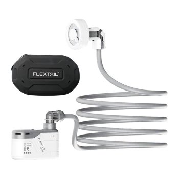 Flextail Max Shower pārnēsājama duša ar maciņu balta
