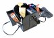 Kosmētikas Piederumu Koferis Soma Organaizers Spīdīgi Melns | Cosmetic Trunk Shiny Black