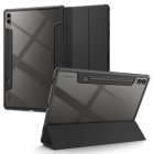 Samsung Galaxy Tab S9+ Plus (SM-X810, SM-X816B) Spigen Ultra Hybrid "Pro" Book Case Cover, Black | Planšetes Vāciņš Maciņš Apvalks Grāmatiņa