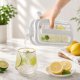 Портативная форма для кубиков льда в виде бутылки, 17 шариков,...