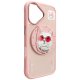 Чехол Nimmy Glasses Cool Cat MagSafe для iPhone 16, Розовый