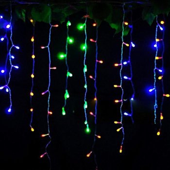 Ziemassvētku virtene Lāstekas 200 LED 7m, krāsainas RGB | Fairy Christmas lights