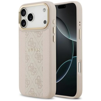 Guess 4G Stripe MagSafe vāciņš iPhone 17 Pro Max - Rozā | Phone Case Cover Pink