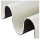 4Fizjo 831 TPE Yoga and Exercise Mat, 180x60x0.6 cm, Grey/Black