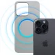 3mk Hardy MagSilicone silikona maciņš Apple iPhone 16 Pro Max - Pelēks | Phone Case Cover Gray