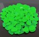 Decorative Luminous Fluorescent Stones AG653B, 100 pcs, Green
