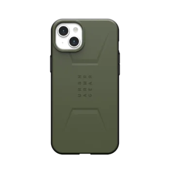 Apple iPhone 15 Plus 6.7'' UAG Civilian Magsafe Hard Case Cover, Olive | Чехол Кейс Кабура для...
