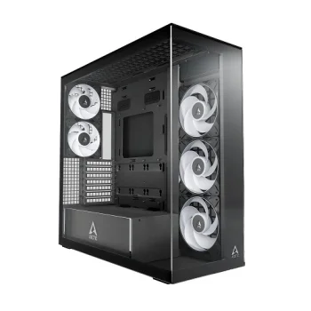 ARCTIC Xtender Premium E-ATX PC Case with Tempered Glass, Black