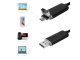 Smartphone Waterproof Borescope Endoscope Inspection Camera - 10m, USB, MicroUSB | Эндоскоп Зонд...