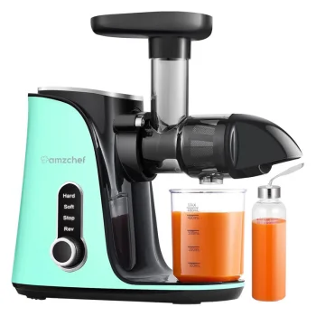 Шнековая соковыжималка AMZCHEF GM3001-GN Green холодного отжима