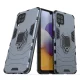 Чехол для Samsung Galaxy A22 4G Ring Armor с кольцом-подставкой, синий