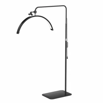 LED pusmēness lampa 40W skaistumkopšanas meistariem, melna
