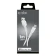 SBS TECABLEUSBIP589W USB-A uz Lightning kabelis 1 m 15W, balts
