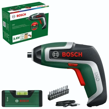 Akumulatora skrūvgriezis Bosch IXO 7 Level Set ar līmeņrādi, 3.6 V, 2.0 Ah