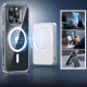 Чехол и стекло ESR Classic Hybrid HaloLock для iPhone 16 Pro Max, прозрачный