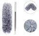 Extendable Microfiber Duster with 280 cm Telescopic Pole, Grey