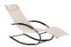 Zero Gravity Rocking Sun Lounger MultiGarden, Beige