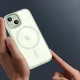 Tech-Protect MagMat MagSafe Case for iPhone 15, Clear Green