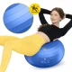 Vingrošanas bumba 4FIZJO Donut Air Ball, zila