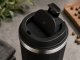 Anti-Spill Thermal Mug with Suction Cup, 380ml, Black