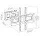 Настенное крепление для ТВ Humberg 588100, 32-80 дюймов, до 70 кг