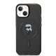 Apple iPhone 15 6.1\'\' Karl Lagerfeld IML Ikonik MagSafe Cover Case, Black
