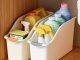 Kitchen Cabinet Organizer Plastic Storage Bin for Cleaning Supplies Under Sink