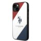 Apple iPhone 14 6.1\'\' US Polo Tricolor Embossed Case Cover (USHCP14SPSO3), White | Telefona Maciņš Vāks Apvalks...
