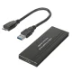 Внешний корпус для SSD M.2 NGFF Maclean MCE582, USB 3.0, алюминий
