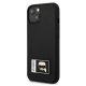 Karl Lagerfeld Iconic Karl\'s Head vāciņš priekš iPhone 13, melns