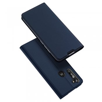 Motorola Moto G8 Power DUX DUCIS Magnetic Book Case Cover, Blue | Telefona Vāciņš Maciņš Apvalks Grāmatiņa
