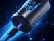 Компактная беспроводная электробритва с USB-C и LED-дисплеем, черная
