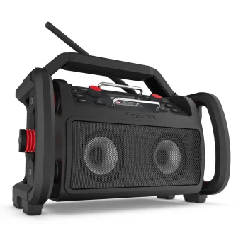 PerfectPro ROCKPRO Jobsite Radio DAB+ Bluetooth FM IP65, Black