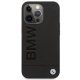BMW Signature Logo Imprint MagSafe vāciņš iPhone 14 Pro Max - Black