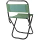 Folding Camping and Fishing Chair with Backrest, Green