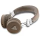 Беспроводные накладные наушники Guess GUBH70PGTSPSW Bluetooth 5.3 ENC, коричневые