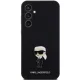 Чехол Karl Lagerfeld для Samsung Galaxy S23 FE Silicone Ikonik Metal Pin, черный