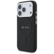 Guess iPhone 17 Pro vāciņš Classic Logo MagSafe, melns