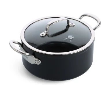 GreenPan Barcelona Pro Non-Stick Casserole, Black