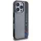 BMW iPhone 16 Pro Case Motorsport IML Vertical Stripe, Gray
