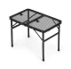 Multigarden Folding Camping Table 60x40 cm, Black