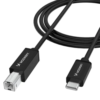 Кабель Wozinsky WKDDY1S USB-C - USB-B 1м, черный
