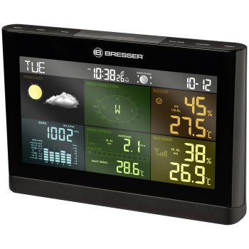 Метеостанция Bresser 12013 5-in-1 Comfort, черная