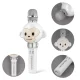Детский караоке микрофон Maxlife Animal MX-100 с Bluetooth колонкой, белый