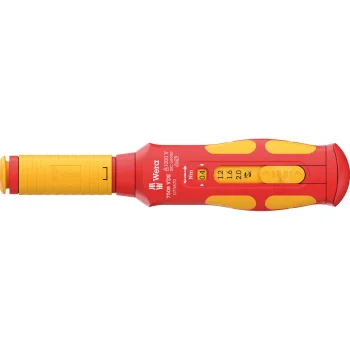 Wera 7508 VDE Kraftform Safe-Torque Speed Torque Screwdriver, 0.4-2.0 Nm