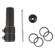 Trizand 25993 Handlebar Stem Riser, Fork Stem Extender 28.6mm, Black