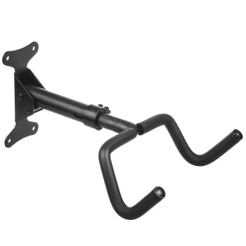 Maclean MC-431 velosipēda sienas turētājs, horizontāls, līdz 30 kg, melns