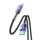 Joyroom S-A42 USB-A uz USB-C kabelis, 3A, 1.2m, melns
