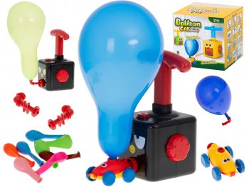 Aerodinamiskās Rotaļu Automašīnas ar Gaisa Balonu Palaidēju un Pumpi, Angry Bird | Balloon Launcher & Powered Car...