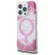 Guess HC Resin Bottom Glitter MagSafe Phone Case Cover iPhone 16 Pro Max - Pink